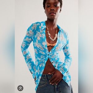 Free People Lucky Shirtee Size Medium